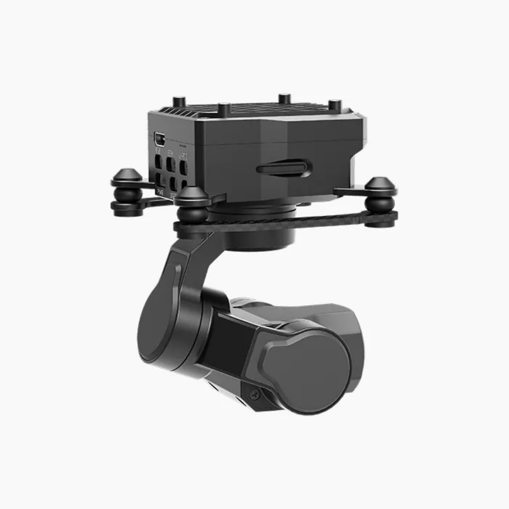 Drone Gimbal 3 Axis - NCZOBOE Supports Network/UART/S.BUS/MAVLink/HDMI for Drone FPV